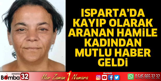 Kayıp olan hamile kadın bulundu