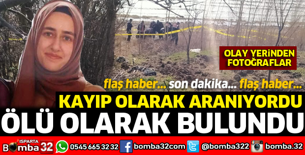 Kayıp olarak aranan 23 yaşındaki Zilfinur Bakır ölü bulundu