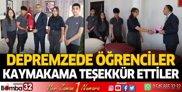 Kaymakam Çelik’e Çanakkale Gezisi İçin Teşekkür Ziyareti