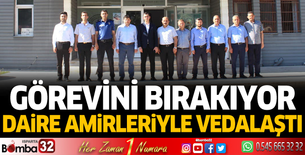 Kaymakam görevinden ayrılıyor