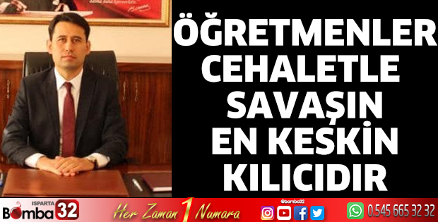 Kaymakam Kantilav'ın Öğretmenler Günü mesajı