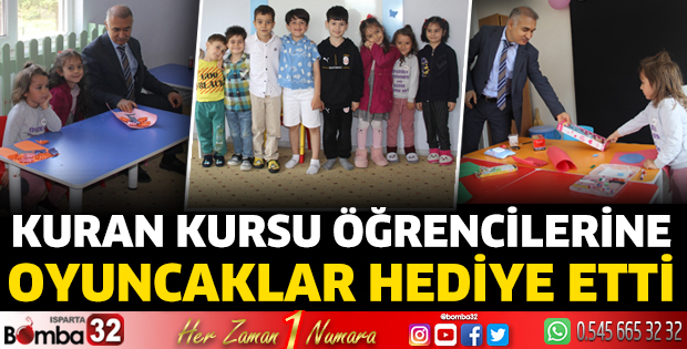 Kaymakam Selami Işık, 4-6 Yaş Kur’an Kursu Öğrencilerini Ziyaret Etti