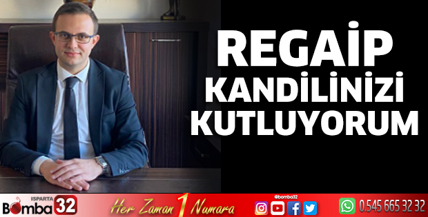 Kaymakam Sözer'in kandil mesajı