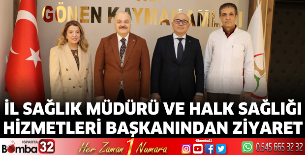 Kaymakam Yıldız'ı ziyaret ettiler