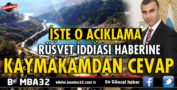 KAYMAKAMDAN AÇIKLAMA