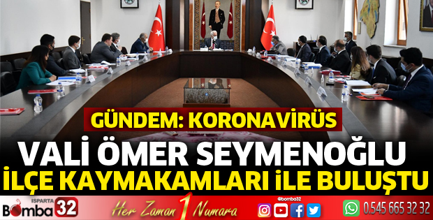Kaymakamlar Toplantısı Düzenlendi