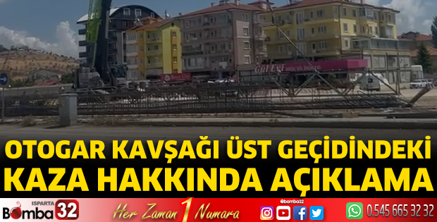 Kaza hakkında açıklama