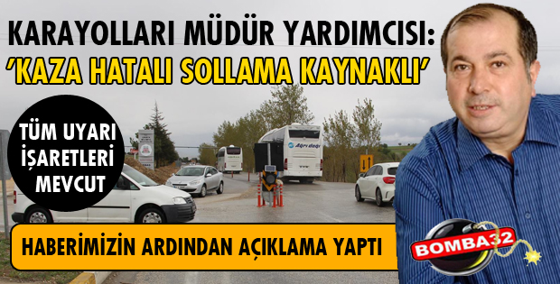 KAZA HATALI SOLLAMA KAYNAKLI
