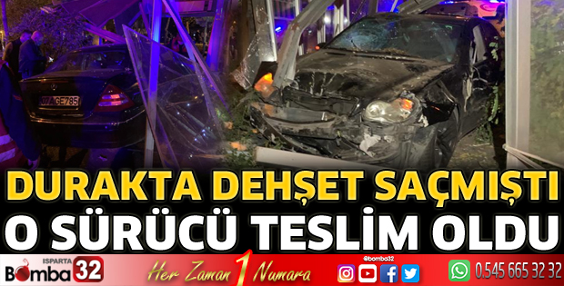 Kaza sonrası kaçan sürücü teslim oldu