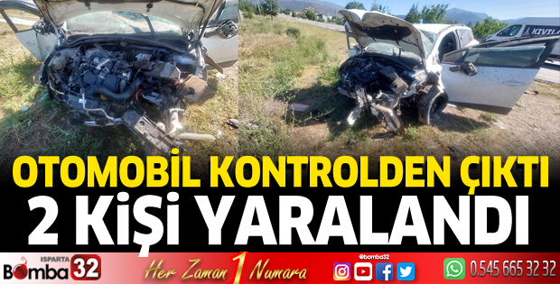 Kazada 2 kişi yaralandı