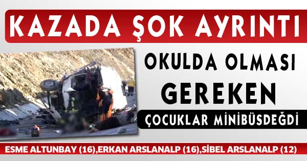 Kazada şok eden ayrıntı