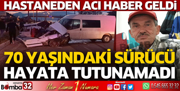Kazadan acı haber