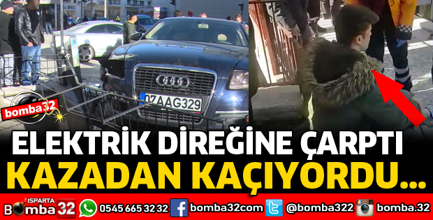 KAZADAN KAÇARKEN YARALANDI