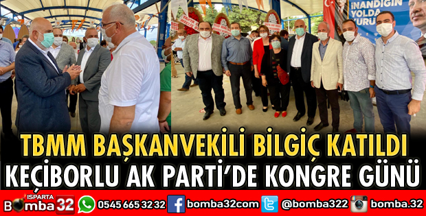 KEÇİBORLU AK PARTİ’DE KONGRE GÜNÜ