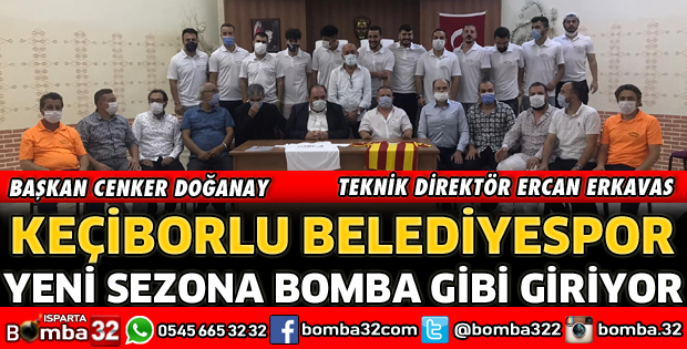 KEÇİBORLU BELEDİYESPOR BOMBA GİBİ GELİYOR