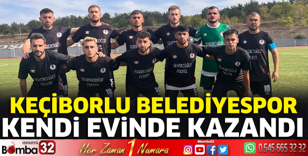 Keçiborlu Belediyespor pür neşe 