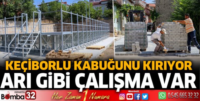 Keçiborlu kabuğunu kırıyor