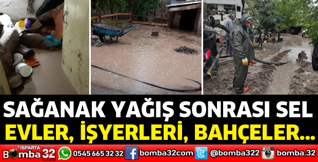 Keçiborlu sele teslim oldu