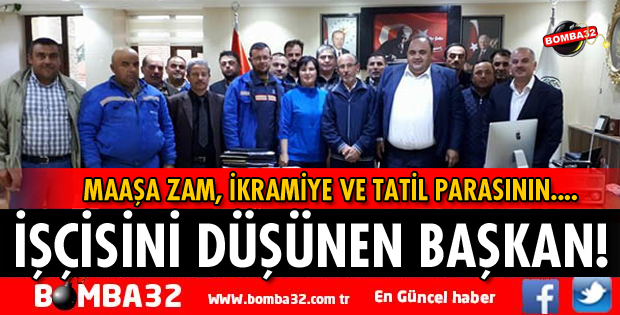 KEÇİBORLU'DA İŞÇİLERİ MEMNUN EDEN TOPLU İŞ SÖZLEŞMESİ