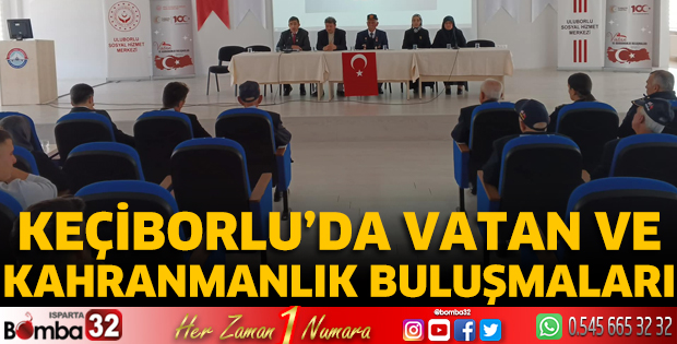 Keçiborlu'da Vatan ve Kahramanlık Buluşmaları