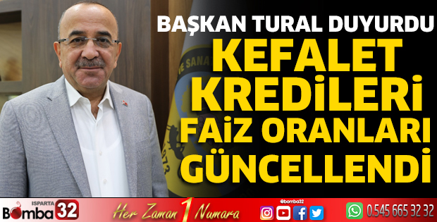 Kefalet kredileri faiz oranları güncellendi