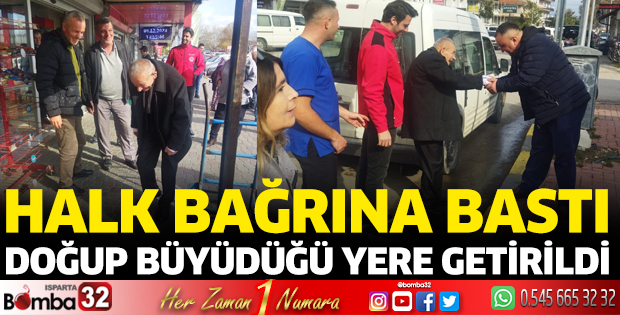 Kemal'ini bağrına bastılar
