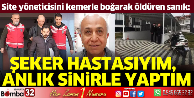 Kemerini çıkarıp, boğazına düğüm atmış