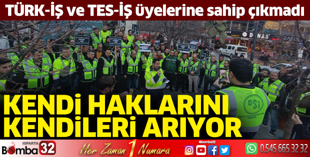 Kendi haklarını kendileri arıyor