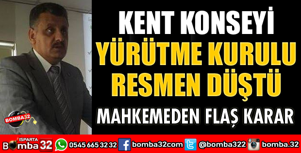KENT KONSEYİ YÜRÜTME KURULU DÜŞTÜ