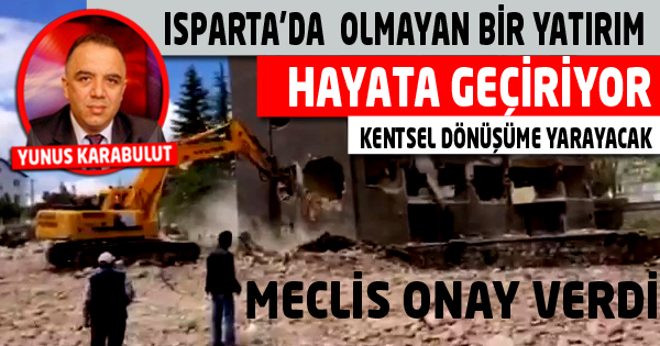 KENTSEL DÖNÜŞÜMDE HAFRİYAT DÖNÜŞÜMÜ