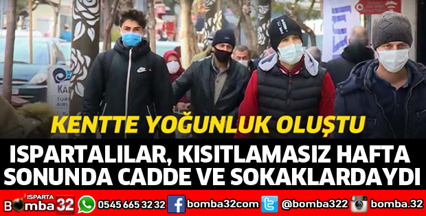 Kentte yoğunluk oluştu