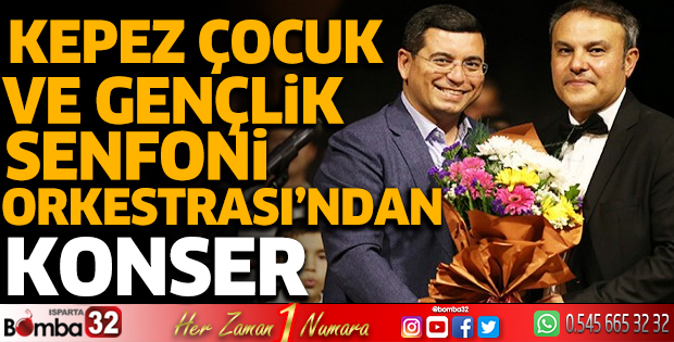 Kepez Çocuk ve Gençlik Senfoni Orkestrası’ndan konser