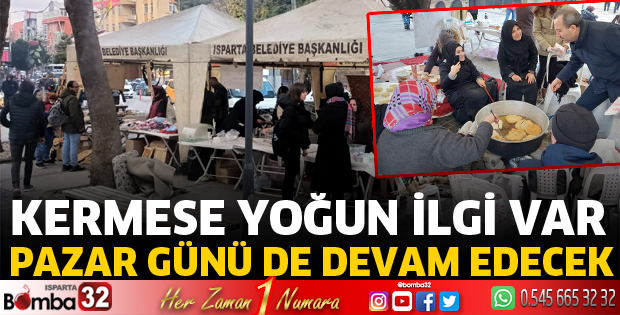 Kermese yoğun ilgi var