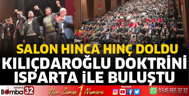 Kılıçdaroğlu Doktrini Isparta ile buluştu!