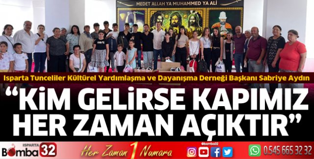 Kim gelirse kapımız her zaman açıktır