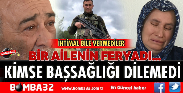 KİMSE BAŞSAĞLIĞI DİLEMEDİ