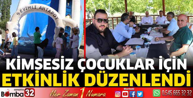 Kimsesiz çocuklar için etkinlik düzenlendi