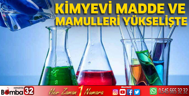 Kimyevi madde ve mamulleri yükselişte