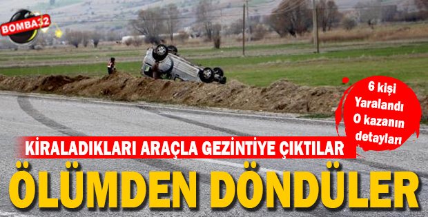 Kiralık araçla Gezmek istedi ama 
