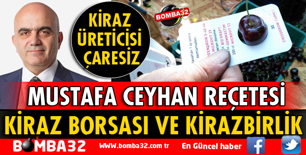 KİRAZ BORSASI VE KİRAZBİRLİK