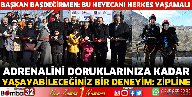 Kirazlıtepe zipline açıldı