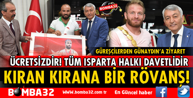 KIRKPINAR’IN RÖVANŞI ISPARTA’DA OLACAK