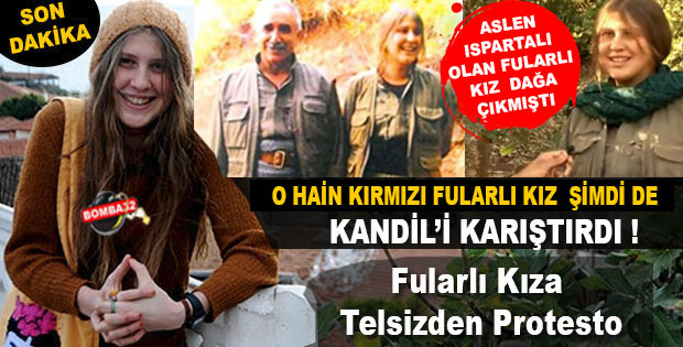 Kırmızı Fularlı Kıza Telsizden Protesto