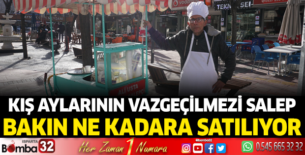 Kış aylarının vazgeçilmezi salep bakın ne kadara satılıyor