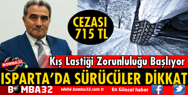 KIŞ LASTİĞİ ZORUNLULUĞU BAŞLIYOR