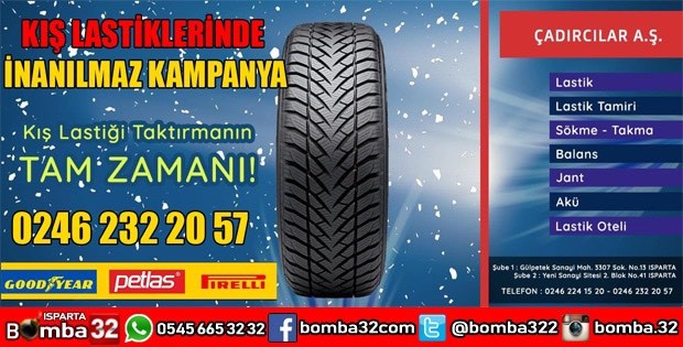 KIŞ LASTİKLERİNDE KAMPANYA 