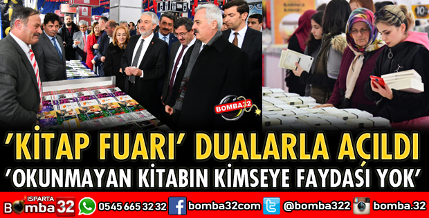 KİTAP FUARI DUALARLA AÇILDI