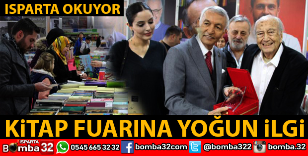 KİTAP FUARINA YOĞUN İLGİ
