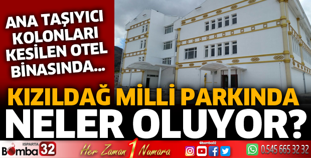 Kızıldağ milli parkında neler oluyor?