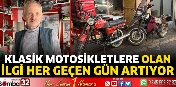 Klasik motosikletlere olan ilgi her geçen gün artıyor